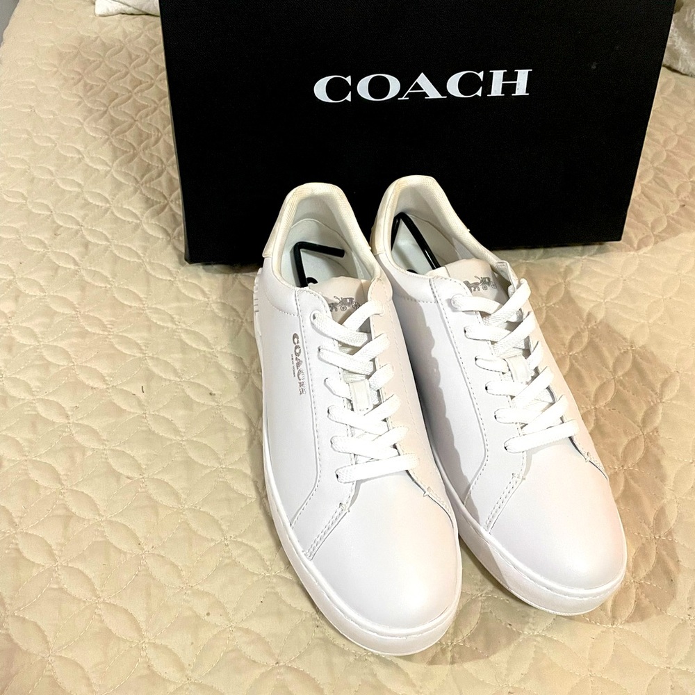 New Men Coach tennis shoes size 10